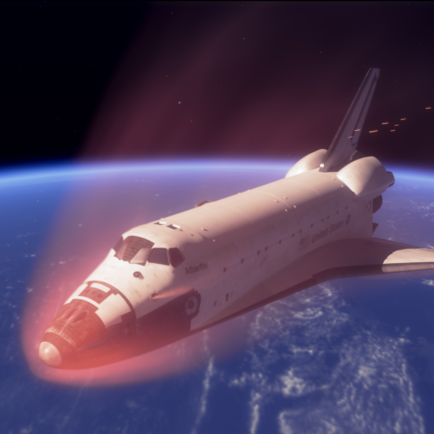 Aeroheating of a Space Shuttle during re-entry Aeroheating by reentry of Space Shuttle